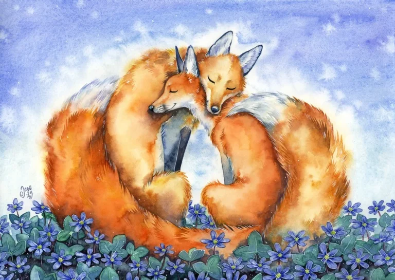 4 April - Calendar Illustrations