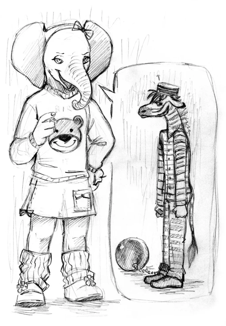Sketch 20 - Book Illustrations
