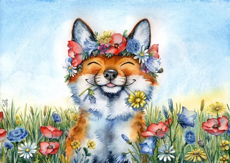 7 July - Calendar Illustrations