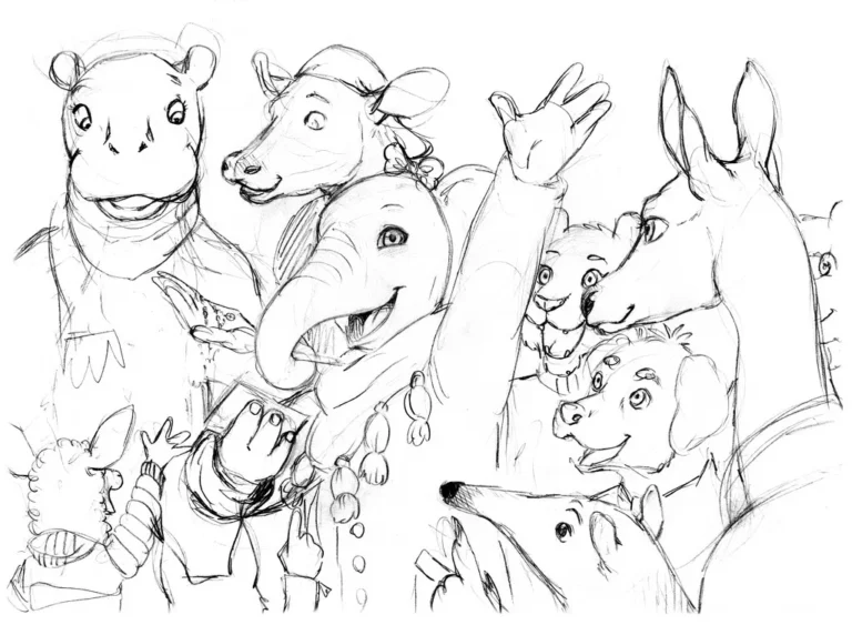 Sketch 37 - Book Illustrations