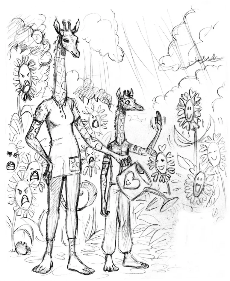 Sketch 28 - Book Illustrations