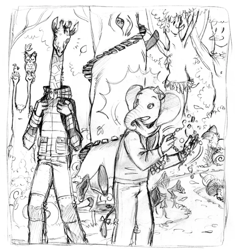 Sketch 31 - Book Illustrations
