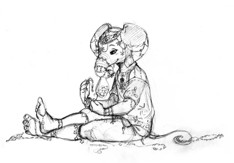 Sketch 38 - Book Illustrations