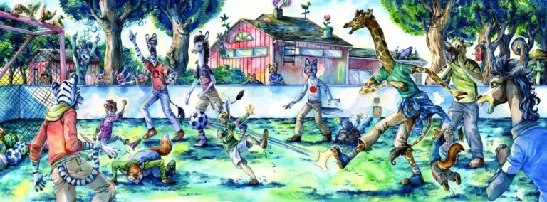 Page 6 and 7 - Book Illustrations