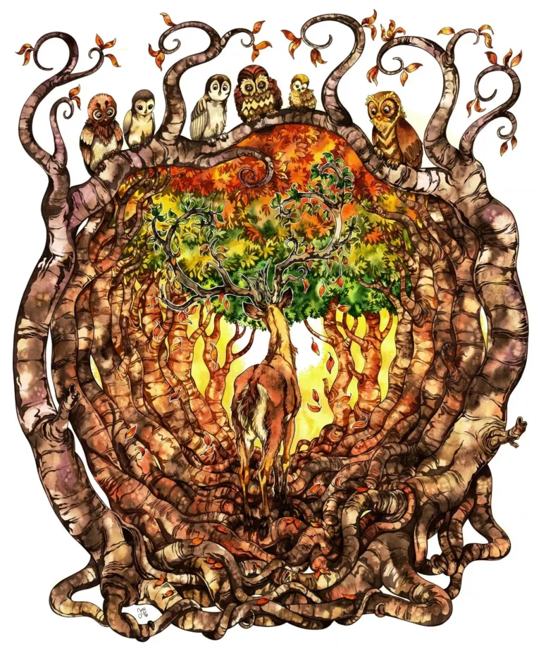 Autumn Falls - Original Artworks
