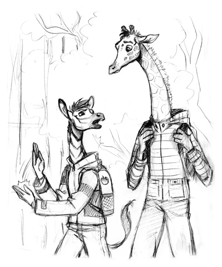 Sketch 19 - Book Illustrations