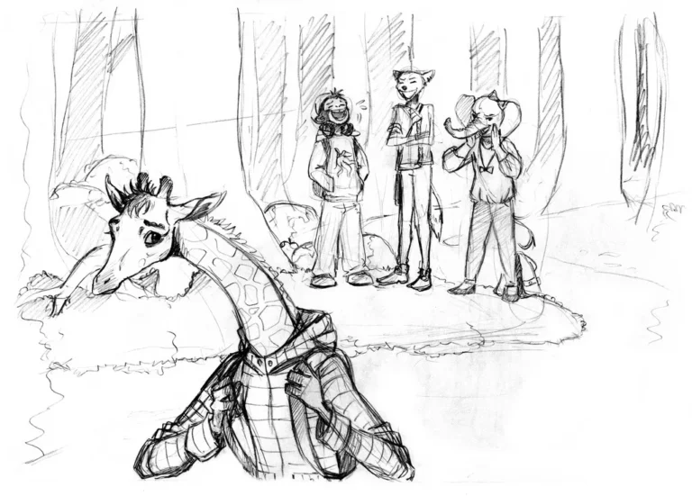 Sketch 11 - Book Illustrations