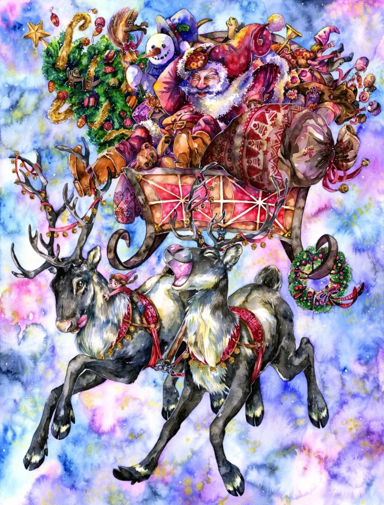 Santa Claus & Co. - Original Artworks