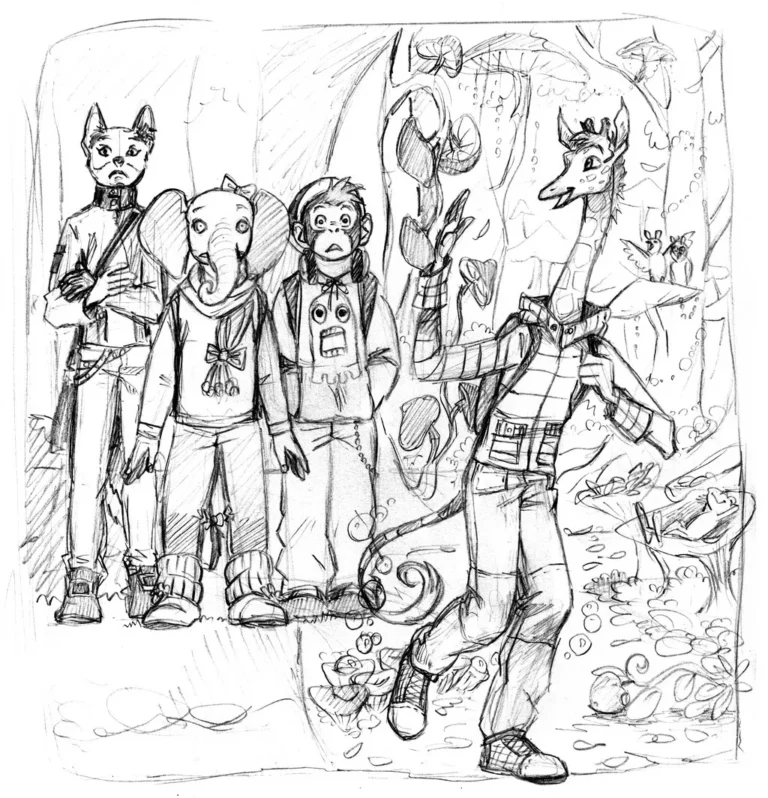 Sketch 30 - Book Illustrations