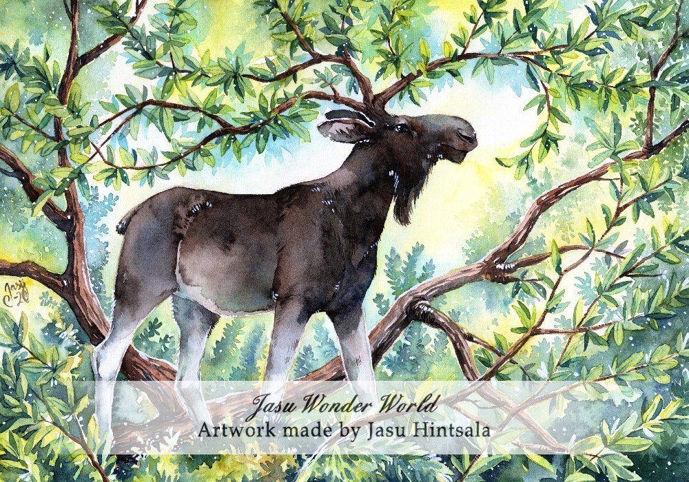 The King of the Forest - JWW 2021 Calendar, "In the Wonder World"