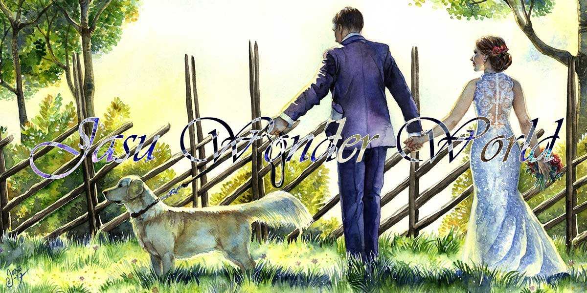 WEDDING PORTRAIT – COMMISSION PROGRESS