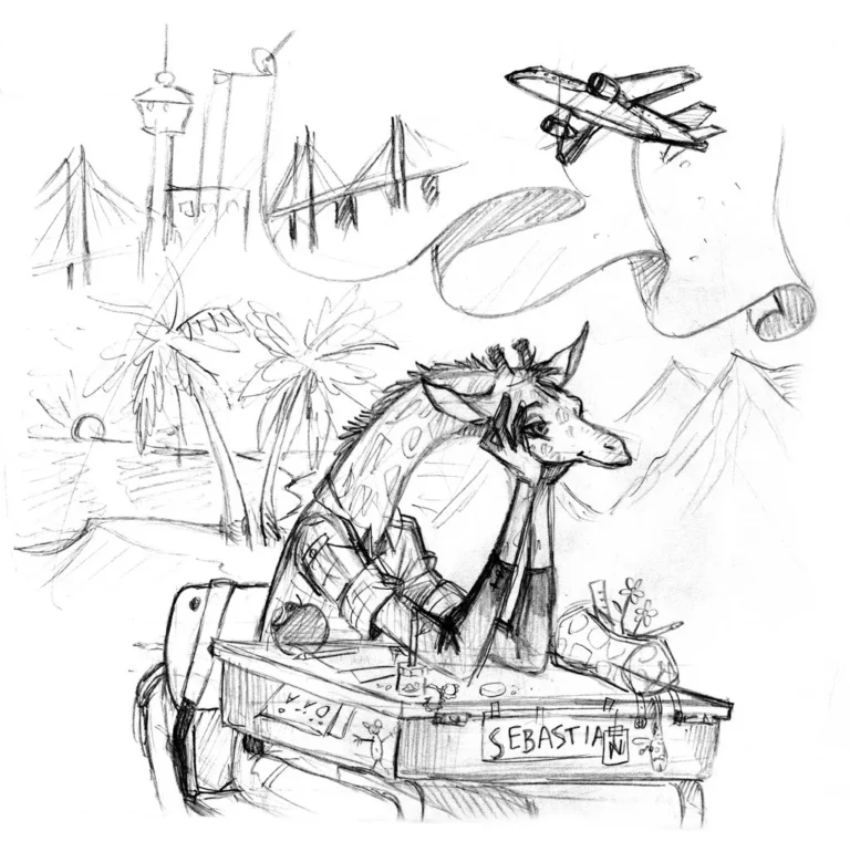 Sketch 9 - Book Illustrations