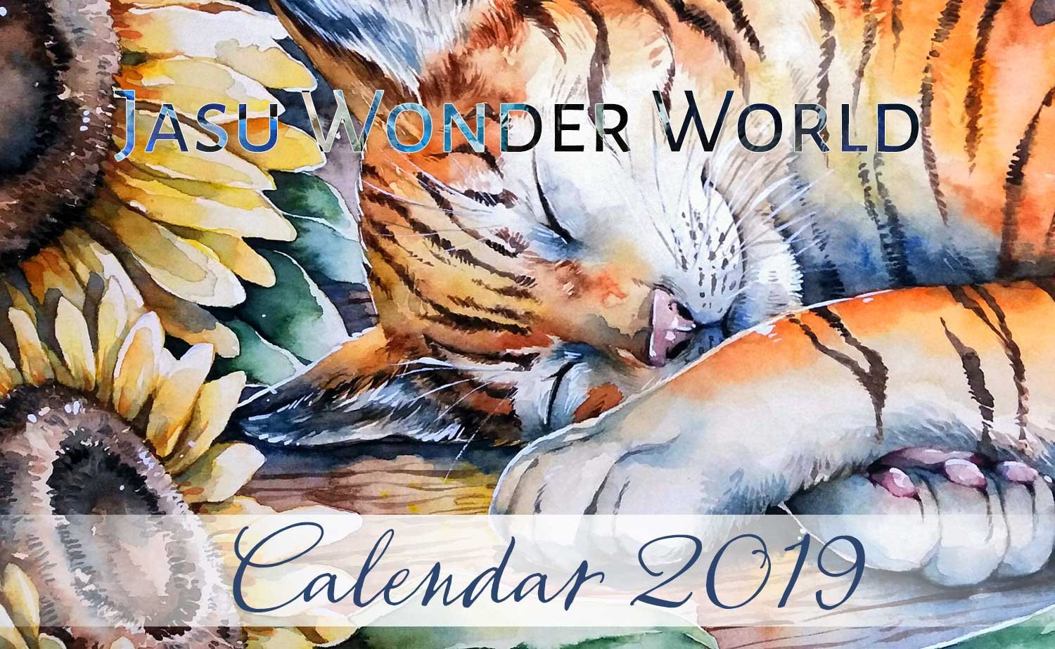 Jasu Wonder World Calendar 2019 – July (wip)