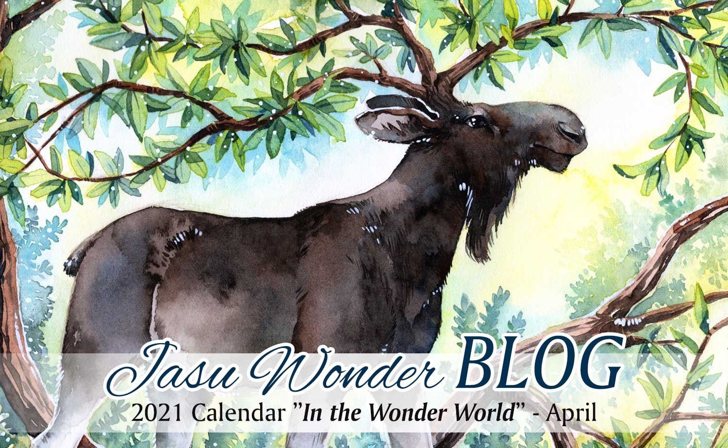 The King of the Forest – JWW 2021 Calendar, “In the Wonder World”