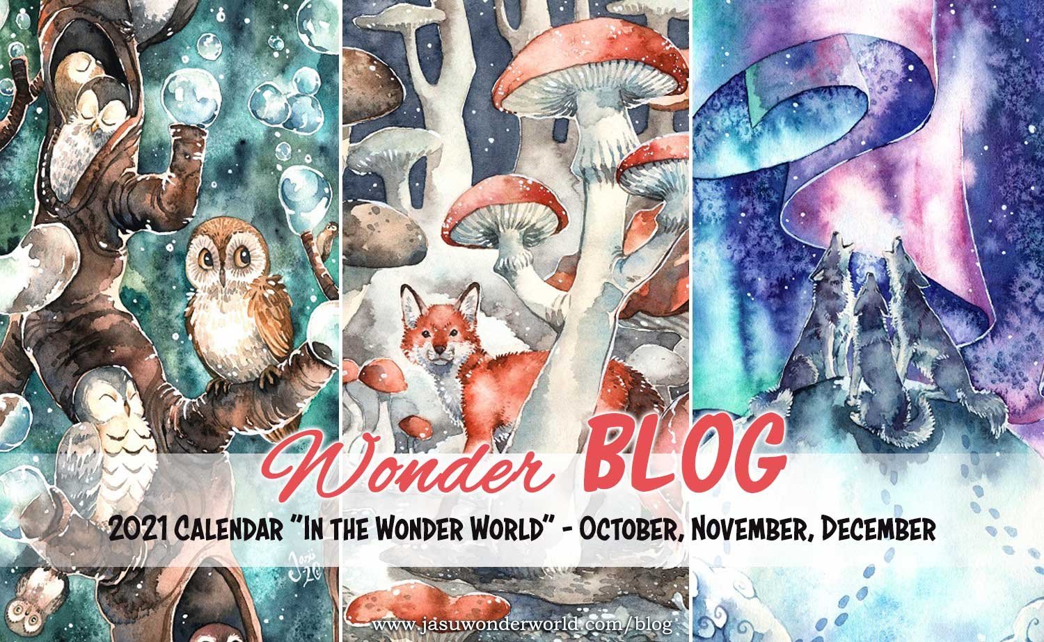 JWW 2021 Calendar – October, November, December