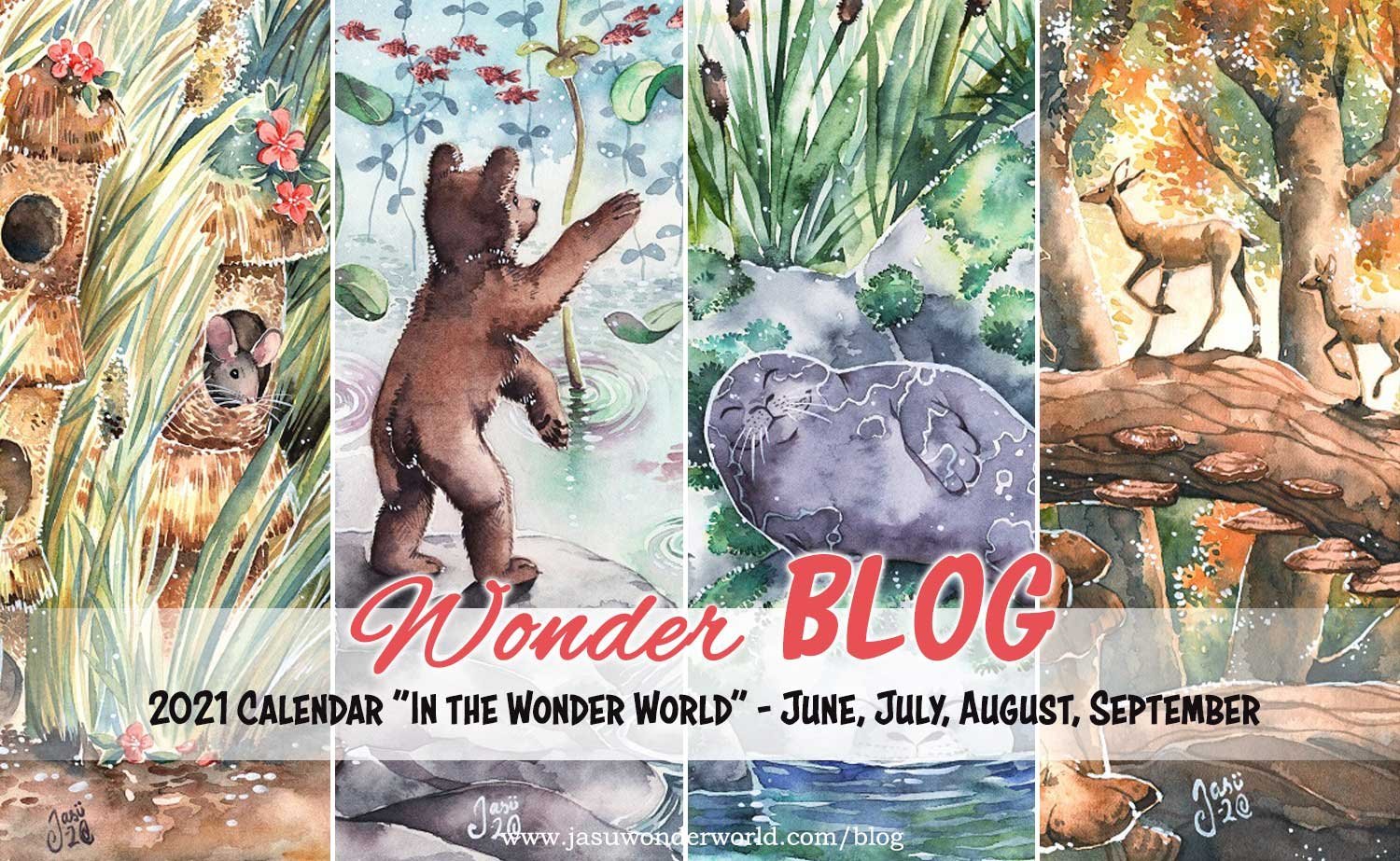 JWW 2021 Calendar – June, July, August and September