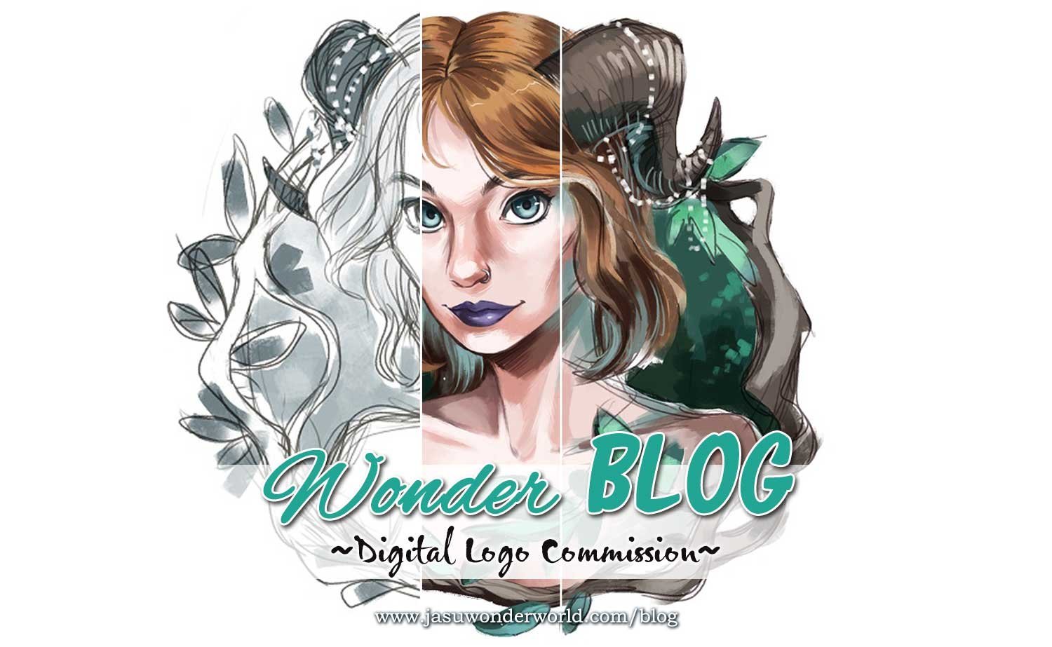 Faunus Lady – A Commissioned Digital Logo Design