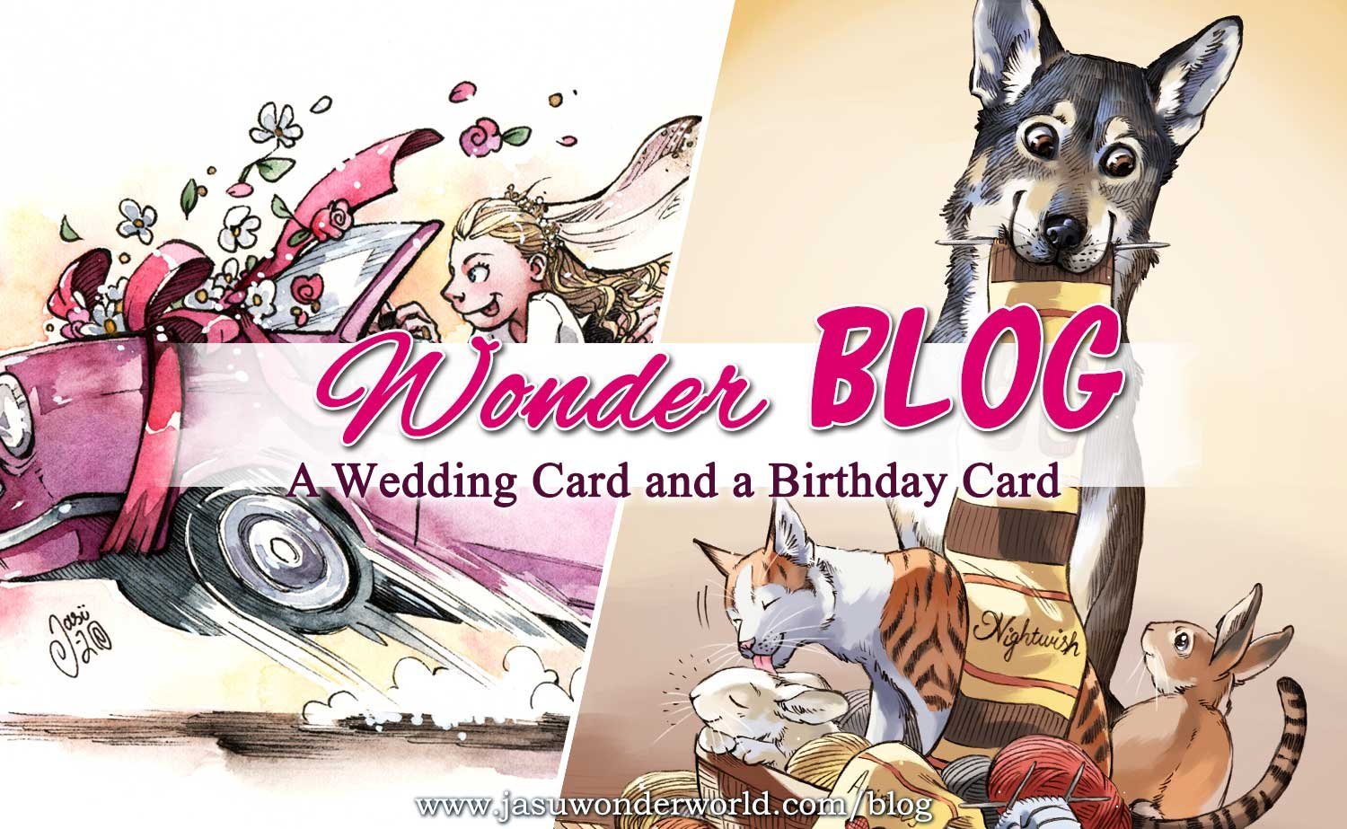 A Wedding and a Birthday; The Creation of Two Custom Cards