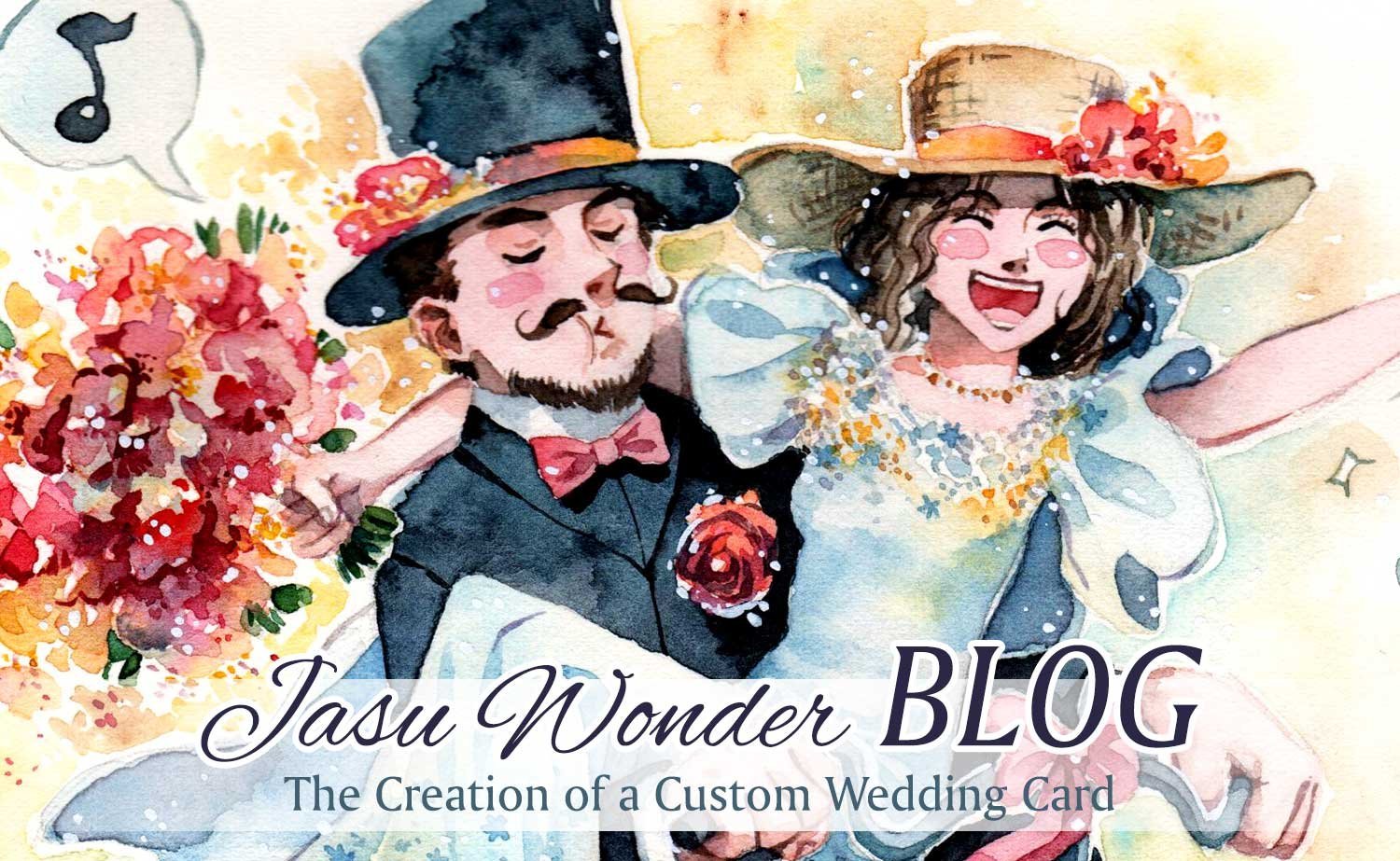 The Creation of a Custom Wedding Card