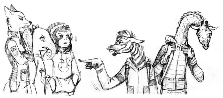 Sketch 18 - Book Illustrations