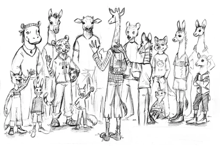 Sketch 5 - Book Illustrations