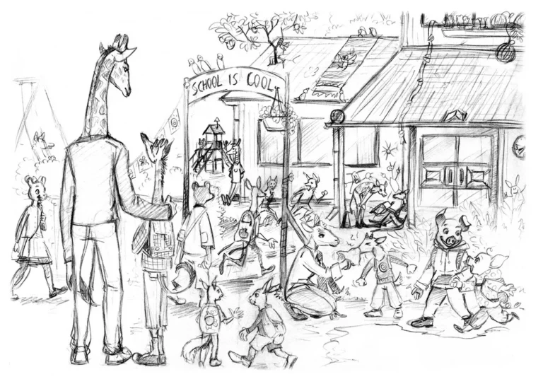 Sketch 3 - Book Illustrations