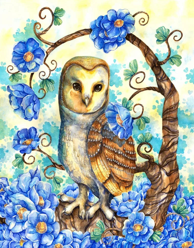 Flowers of Blue - Original Artworks